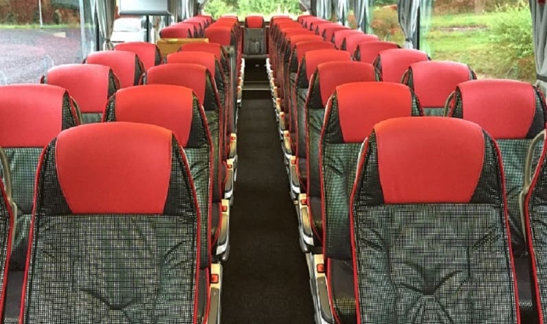 France: Coaches rent in France in France and Nouvelle-Aquitaine